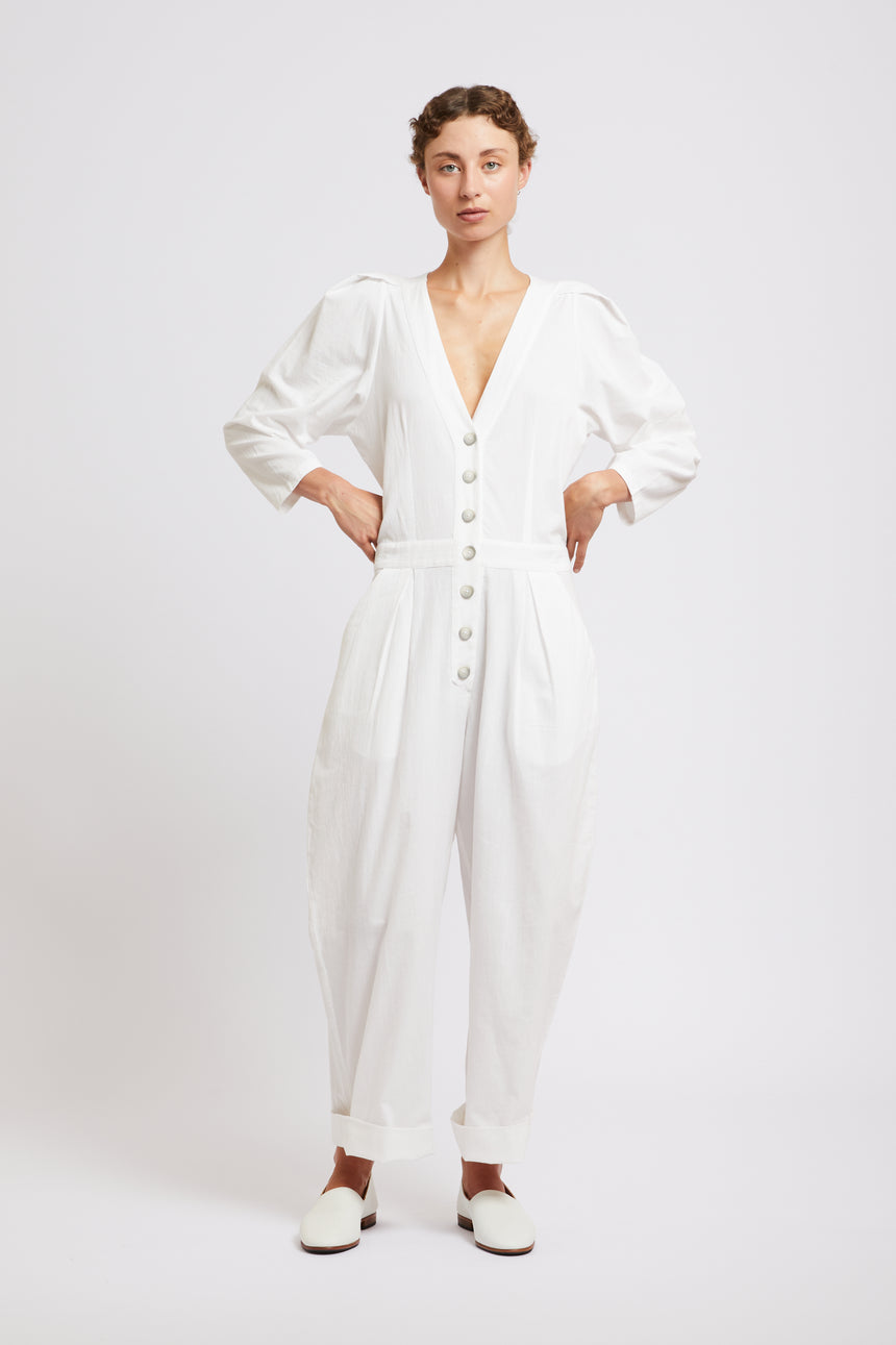 Alcazar jumpsuit white