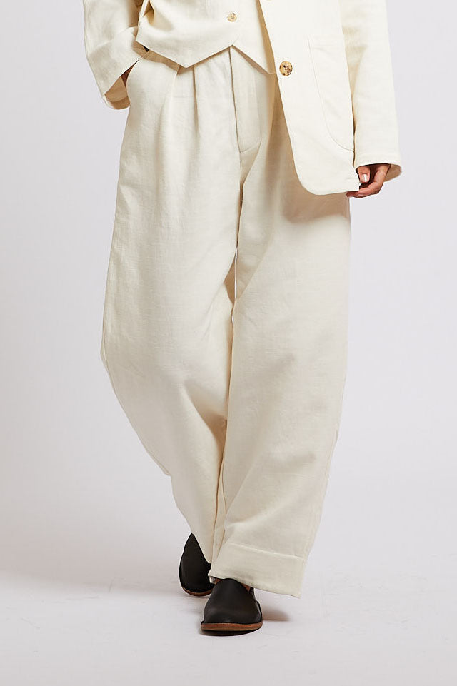 Aorie pants off-white
