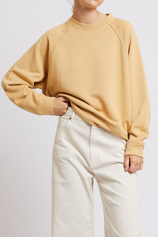 August sweatshirt camel